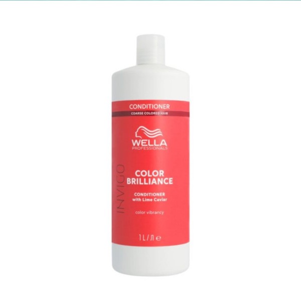 Wella Invigo Color Brilliance Conditioner Coarsed Coloured Hair 1000ml Wella Invigo Color Brilliance Conditioner Coarsed Coloured Hair 1000ml