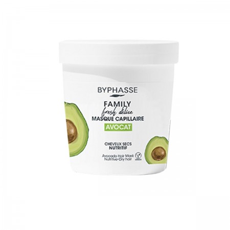 BYPHASSE Family Hair Mask Avocado Dry Hair 250ml