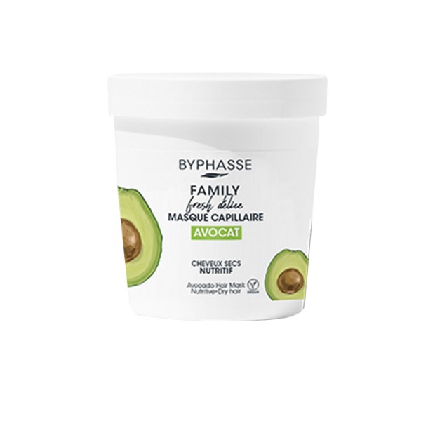 BYPHASSE Family Hair Mask Avocado Dry Hair 250ml