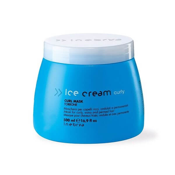Inebrya Ice Cream Curl Mask 500ml - Torrone Inebrya Ice Cream Curl Mask 500ml - Torrone