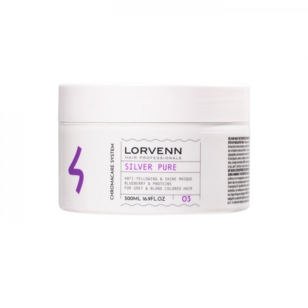 SILVER PURE Anti-Yellowing & Shine Mask 500ml