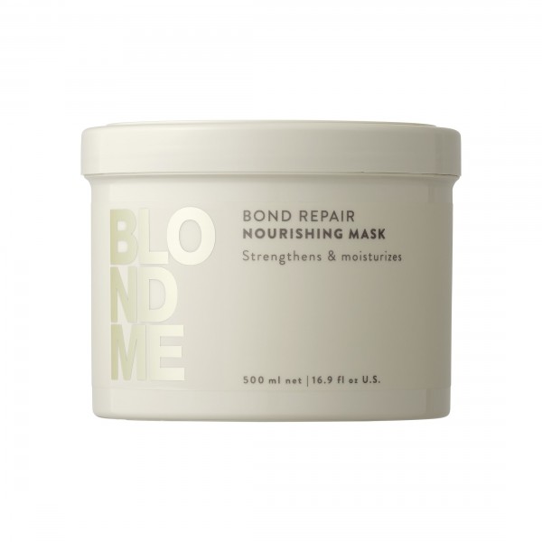 Schwarzkopf Professional BlondMe Βοnd Repair Nourishing Mask 500ml Schwarzkopf Professional BlondMe Βοnd Repair Nourishing Mask 500ml
