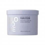 Schwarzkopf Professional BlondMe Βοnd Repair Purple Mask 500ml Schwarzkopf Professional BlondMe Βοnd Repair Purple Mask 500ml