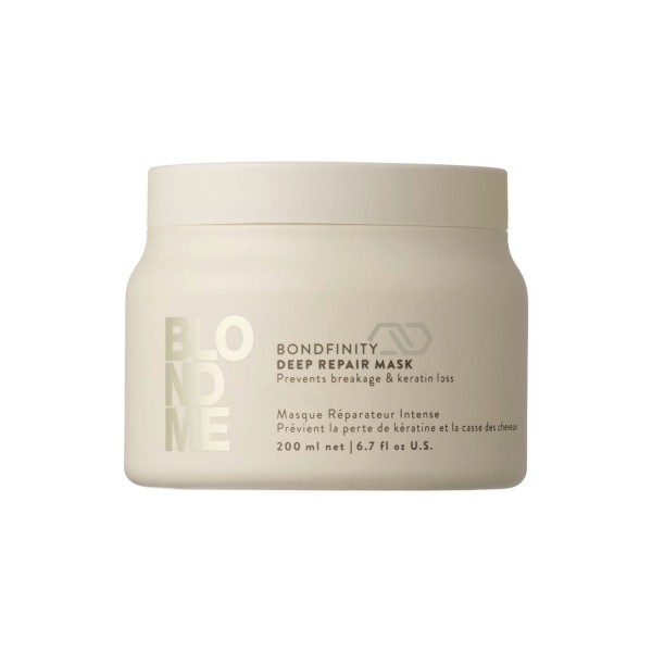 Schwarzkopf Professional BlondMe Βοndfinity Deep Repair Mask 200ml Schwarzkopf Professional BlondMe Βοndfinity Deep Repair Mask 200ml