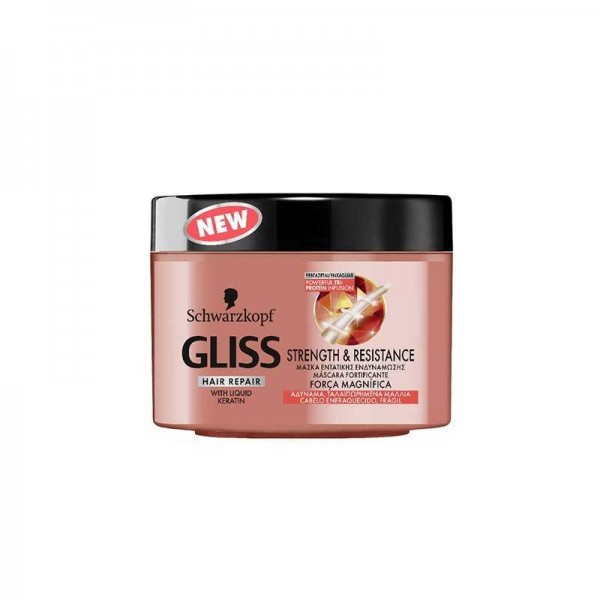 Schwarzkopf Gliss Strength & Resistance Mask 200ml Schwarzkopf Gliss Strength & Resistance Mask 200ml