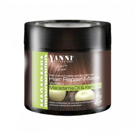 Yanni Extensions Macadamia OIl & Keratin Mask 500ml