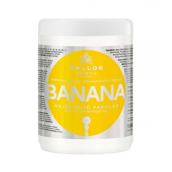 Kallos Banana Hair Mask 1000ml Kallos Banana Hair Mask 1000ml
