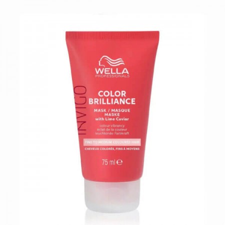 Wella Invigo Color Brilliance Mask with Lime Caviar for Fine to Medium Coloured Hair 75ml