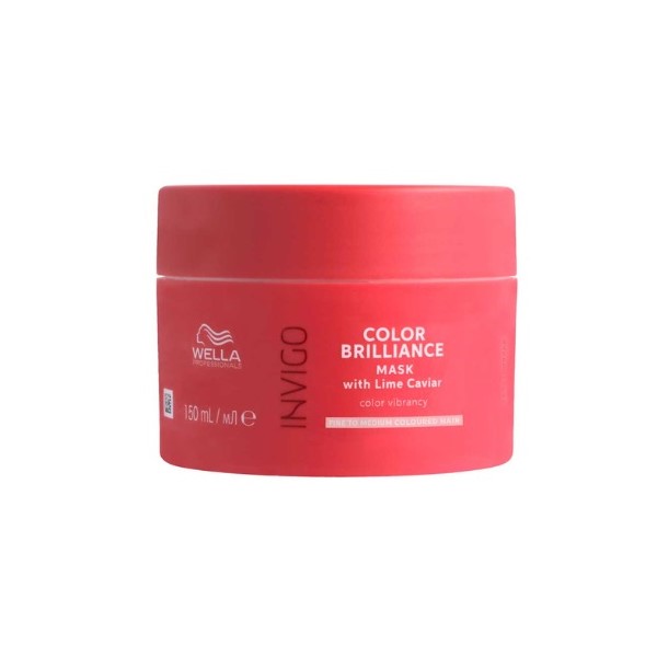 Wella Invigo Color Brilliance Mask with Lime Caviar for Fine to Medium Coloured Hair 150ml Wella Invigo Color Brilliance Mask with Lime Caviar for Fine to Medium Coloured Hair 150ml