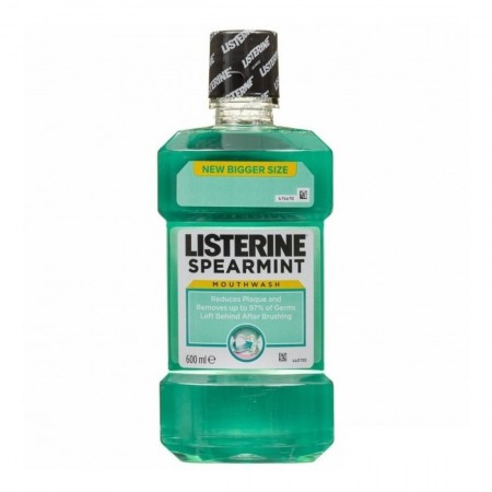 Listerine Spearmint Mouthwash 600ml