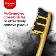 Colgate Zig Zag Charcoal Tooth Brush 4pcs Medium