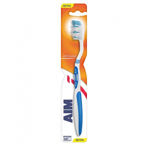 Aim Anti-Plaque Toothbrush Medium