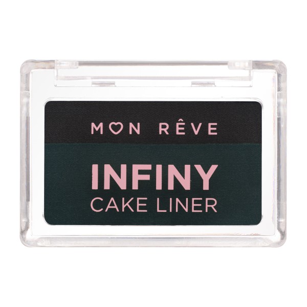 Mon Reve Infiny Cake Liner 3g- 02 Deep Jungle & Black Mon Reve Infiny Cake Liner 3g- 02 Deep Jungle & Black