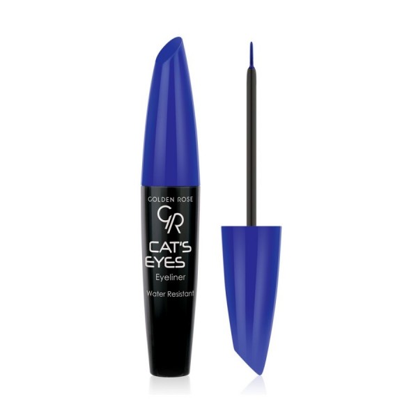 GOLDEN ROSE Cats Eyes Eyeliner Matte Blue 6g - Matte Blue 