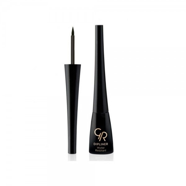 GOLDEN ROSE  Dipliner Liquid Eyeliner Black 5ml