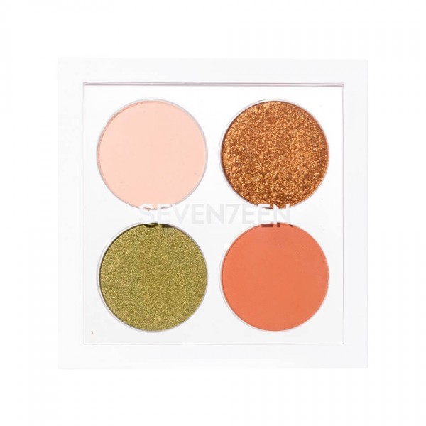 Seventeen Vibrant Eyes Quad Palette 7.6g - 02 Color POP
