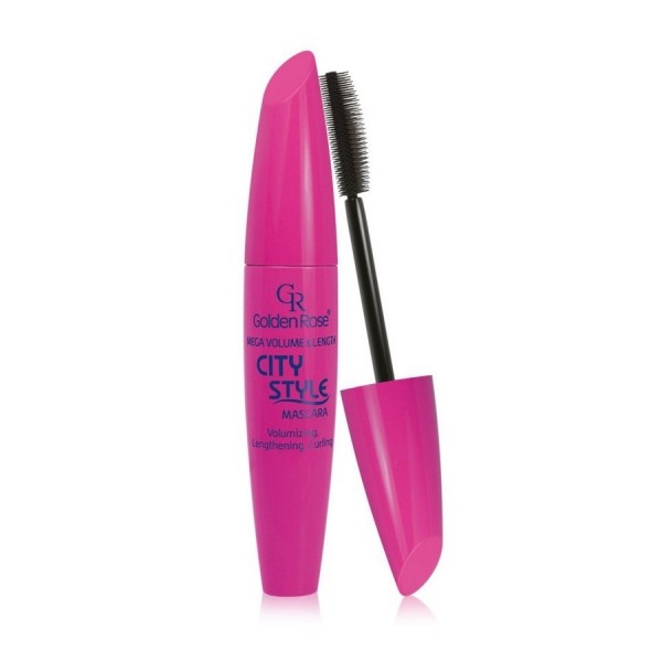 GOLDEN ROSE Mega Volume & Length City Style  Mascara 9ml