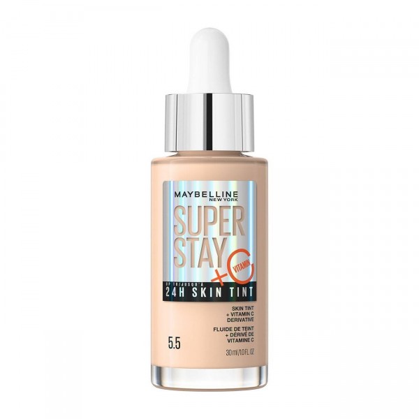 Maybelline Super Stay 24H Skin Tint with Vitamin C Liquid Foundation 30ml - 05.5 Maybelline Super Stay 24H Skin Tint with Vitamin C Liquid Foundation 30ml - 05.5