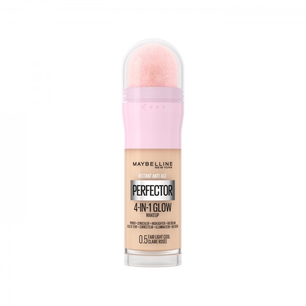 MAYBELLINE Instant Perfector 4-In-1 Glow Makeup 20ml- 0.5 Fair Light Cool MAYBELLINE Instant Perfector 4-In-1 Glow Makeup 20ml- 0.5 Fair Light Cool