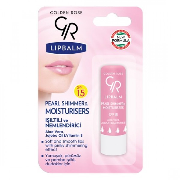 GOLDEN ROSE Pearl Shimmer  Lip Balm 4.6g