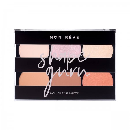 Mon Reve Shape Guru Palette 24g 01 Light