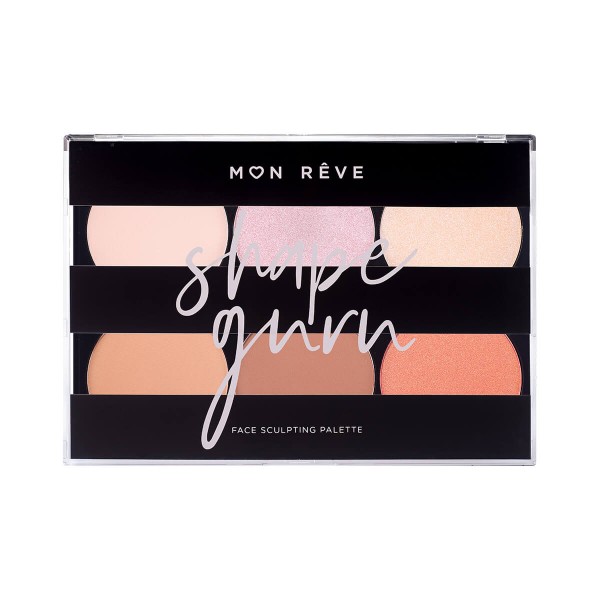 Mon Reve Shape Guru Palette 24g 01 Light