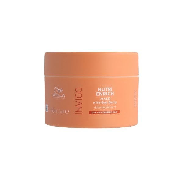 Wella Invigo Nutri Enrich Mask with Goji Berry for Dry or Stressed Hair 150ml Wella Invigo Nutri Enrich Mask with Goji Berry for Dry or Stressed Hair 150ml