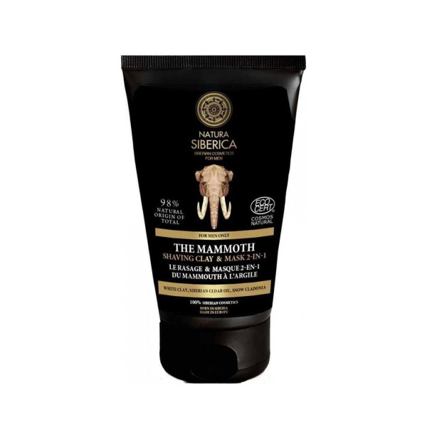 Natura Siberica The Mammoth Shaving Clay and Mask 2in1 150ml Natura Siberica The Mammoth Shaving Clay and Mask 2in1 150ml