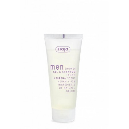 Ziaja Men Shower Gel & Shampoo Lemon Verbena Scent 200ml
