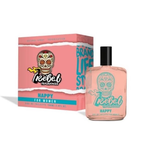 Rebel Fragrances Happy  for Women Eau de Toilette 100ml