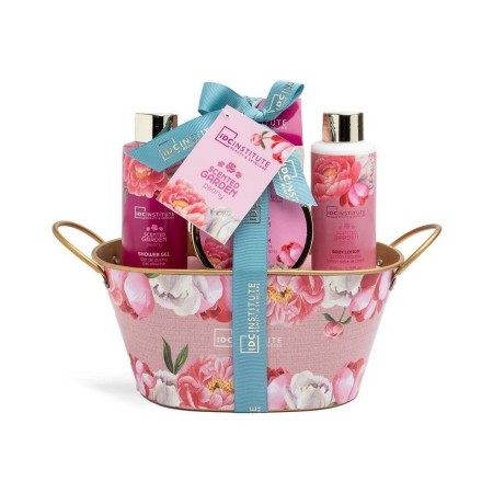 IDC Institute Scented Garden Peοny  Shower Set  4pcs