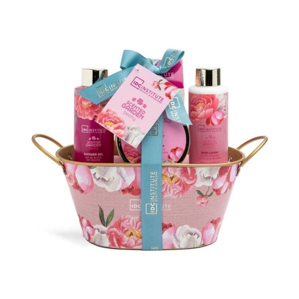 IDC Institute Scented Garden Peοny  Shower Set  4pcs