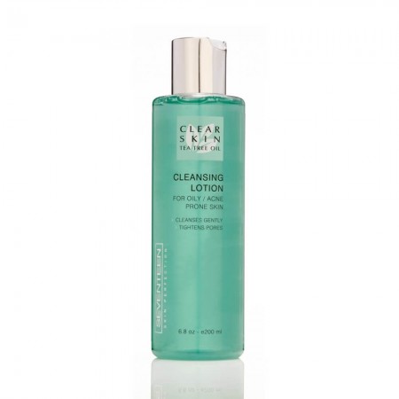 CLEAR SKIN TEA TREE OIL Cleansing Lotion for Acne 200ml