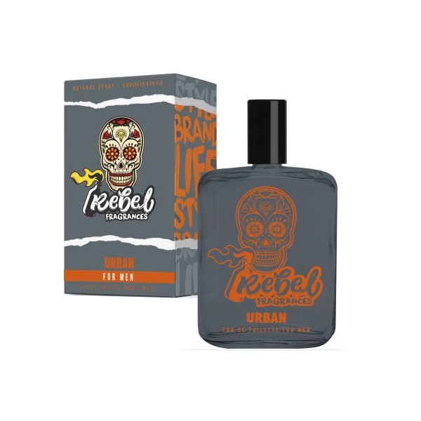 Rebel Fragrances Urban for Men Eau de Toilette 100ml